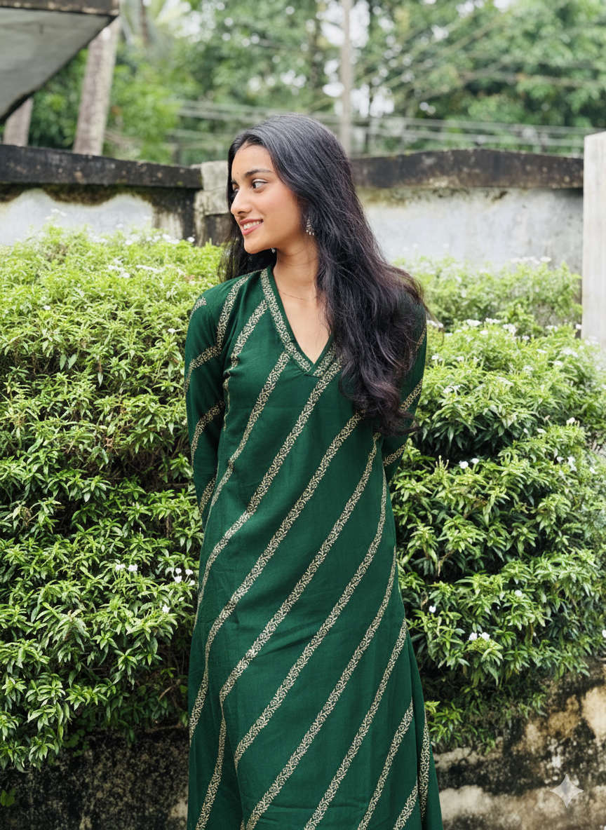 Semi Party Wear Kurti
