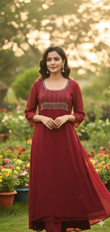 Party Wear Aline kurti