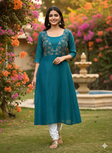 Semi Party Wear Kurti