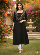 Semi Party Wear Kurti