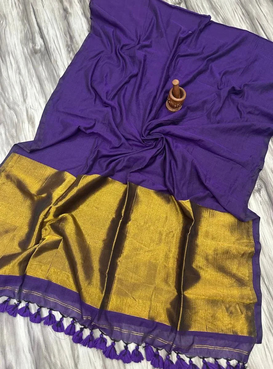 Vydhehi Mul cotton Saree