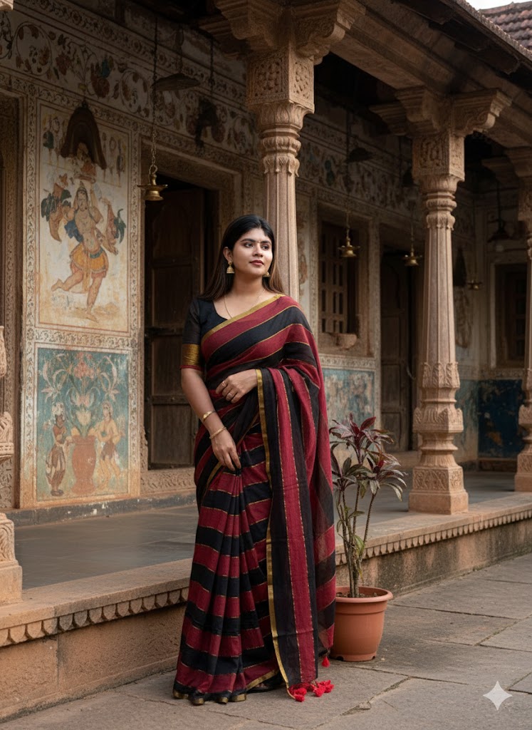 Varnika Mul Cotton Saree