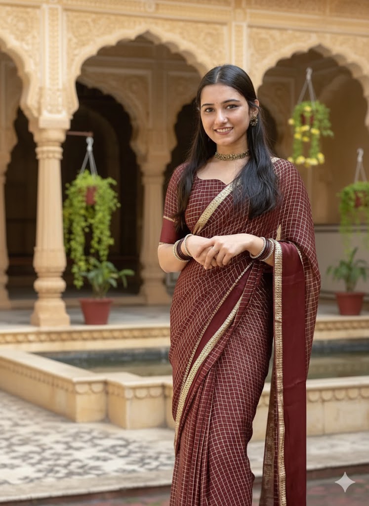Vaamika Viscose Georgette Saree