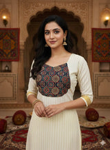 Traditional Stripe Kurti